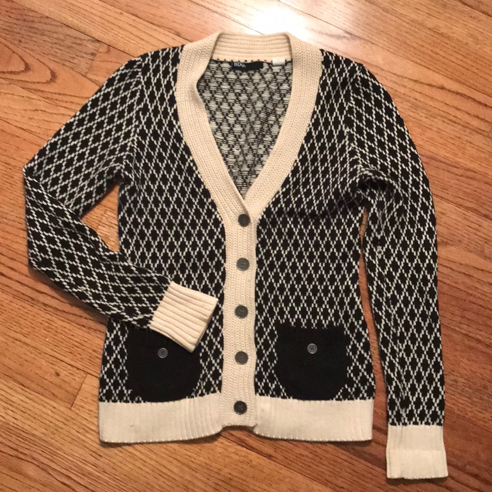 BDG Urban Outfitters Argyle XS Cardigan
